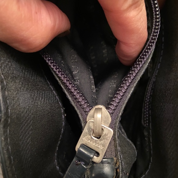 Burberry checked PVC bag handbag - Picture 3 of 4